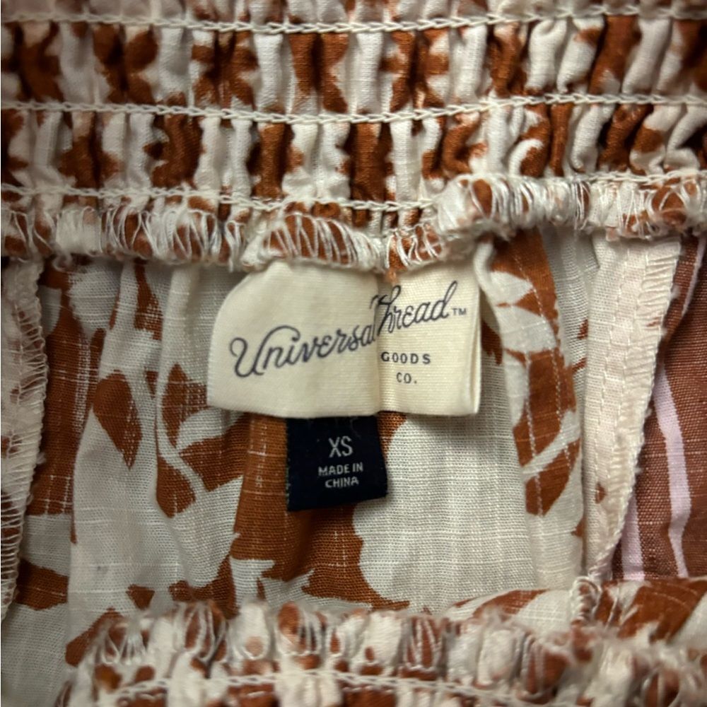 Universal Thread Tiered A-Line Patchwork Boho Ski… - image 4